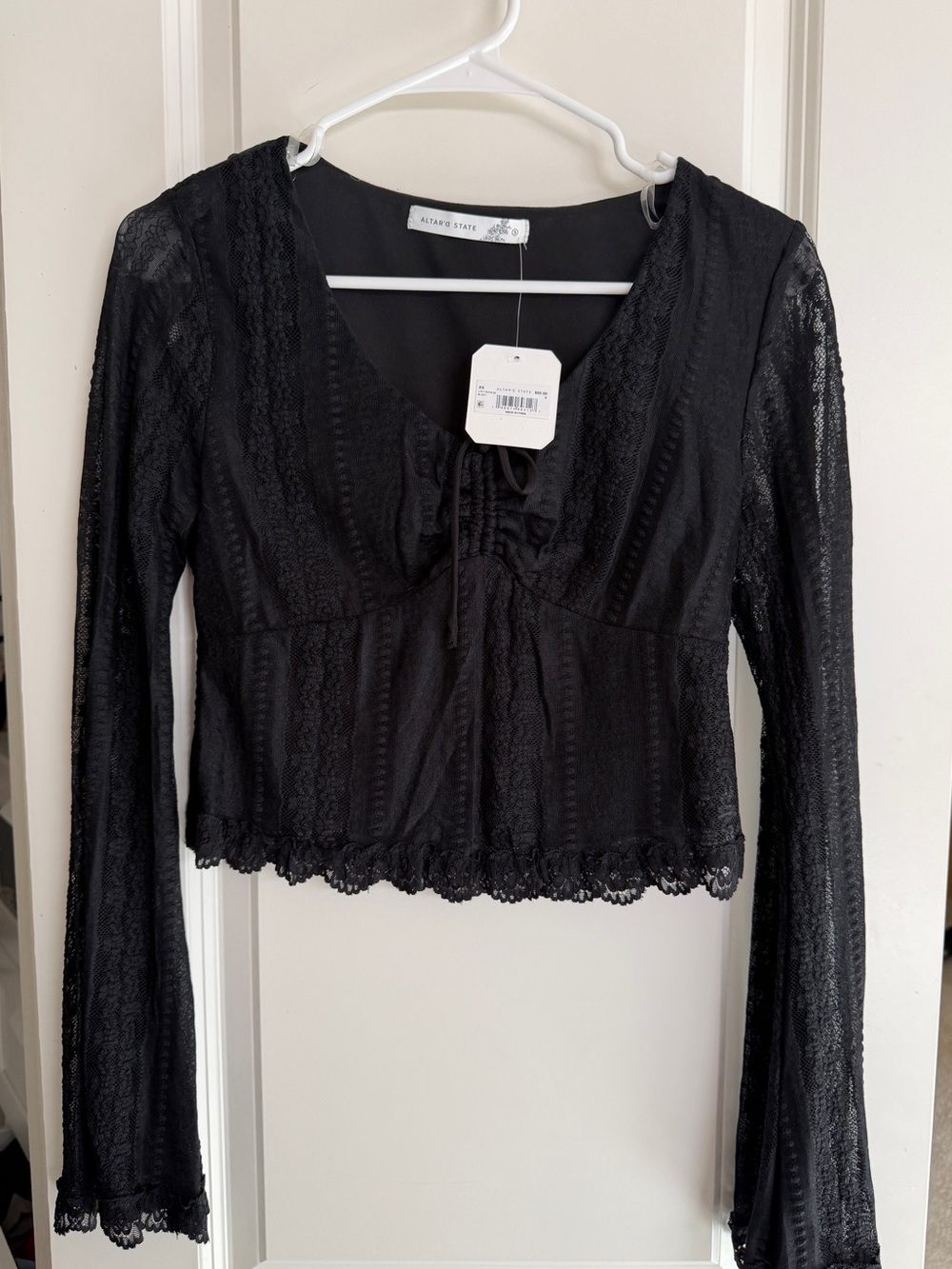 Black lace top - altar’d state